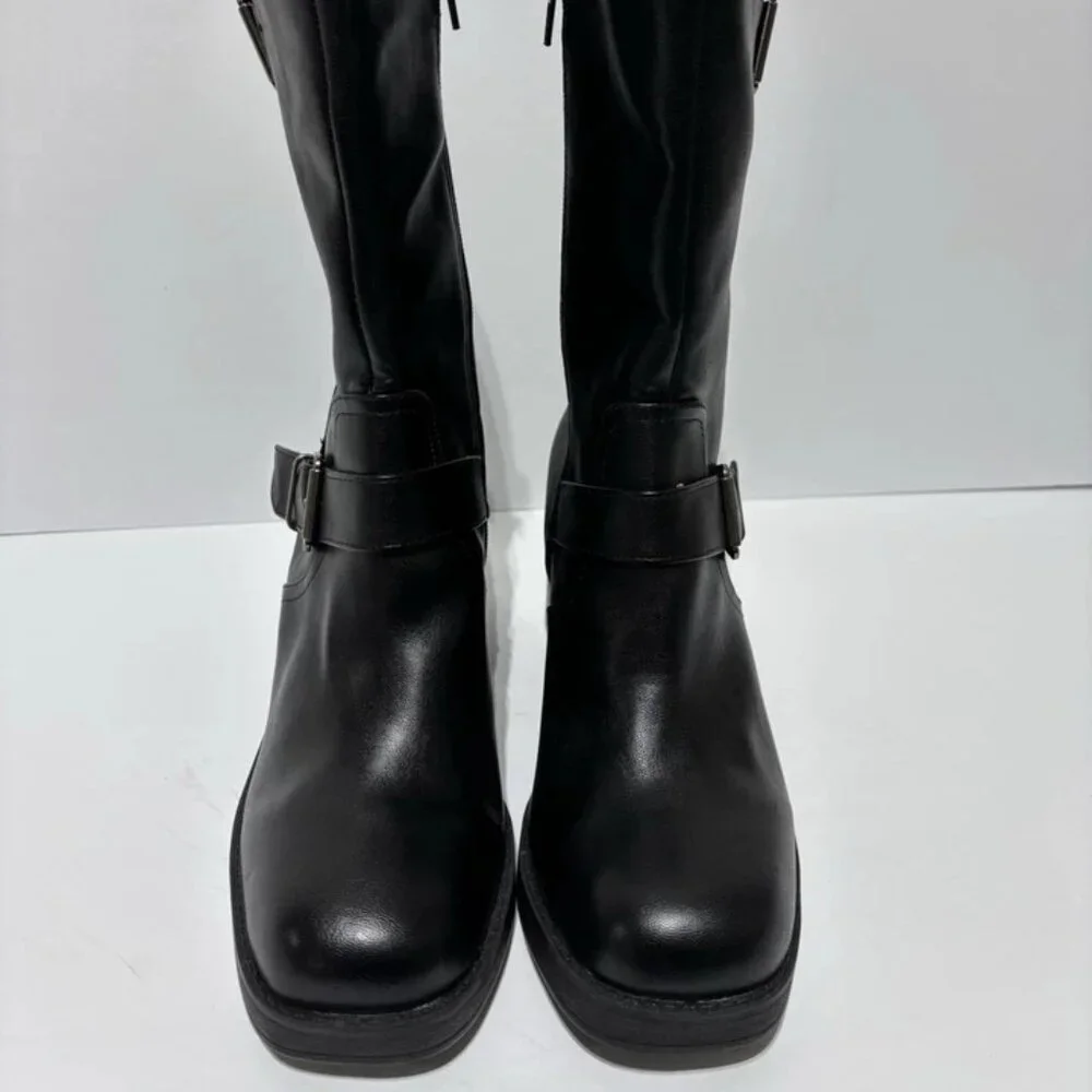 Kenneth Cole Women’s Jenna Black Boots, Size 7.5 M - Picture 3 of 6